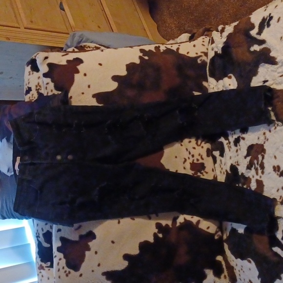 SO DISTRESSED, BLACK JEGGINGS WOMENS SIZE 5/27, SUPER HIGH RISE, CURVY J… - Picture 1 of 7